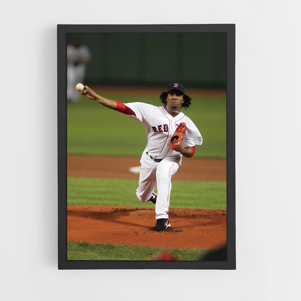 Poster Pedro match – affiche Baseball (vue 2)